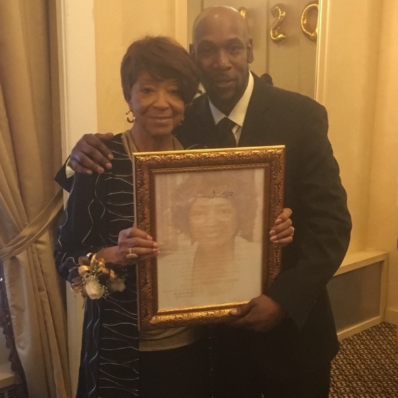 Poetry framed with 2 pieces of jewelry - Picture 1 of 4